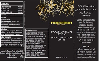NP Stick Foundation SPF - stick oundation art2